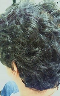 くせ毛サンプル画像